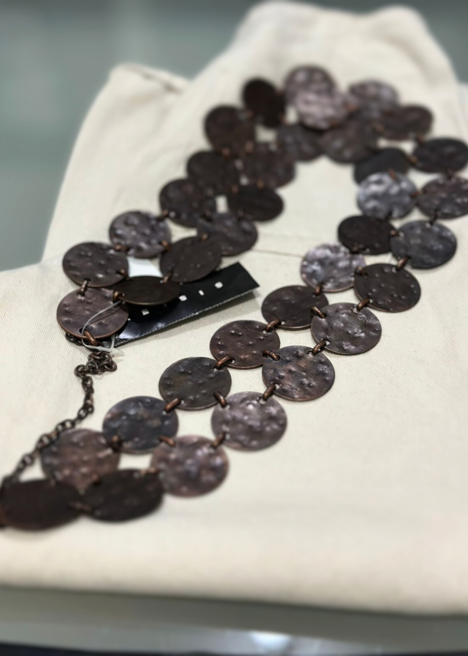 Cinturón de Discos Bronce