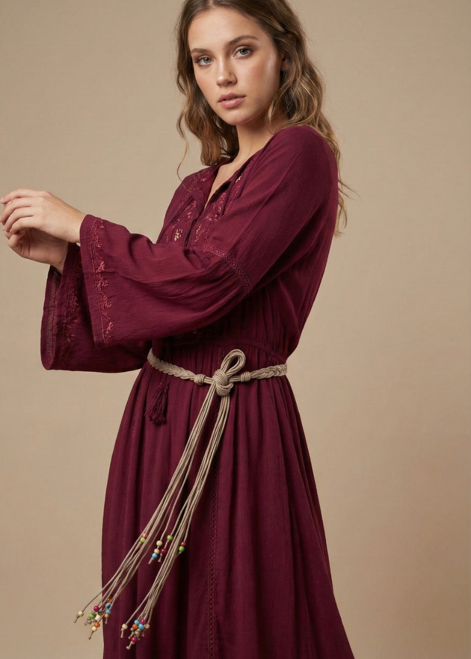 Cinturón Trenzado Boho