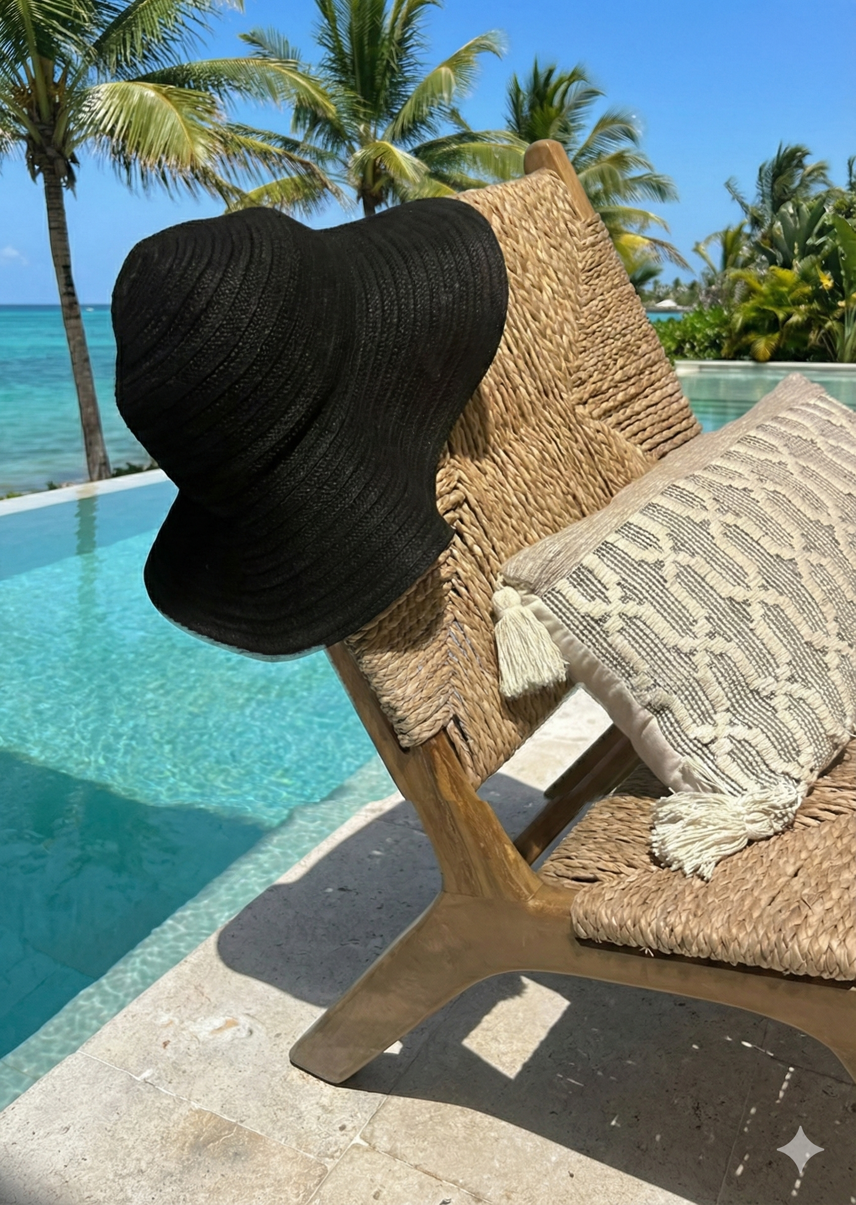 Sombrero Playero Negro