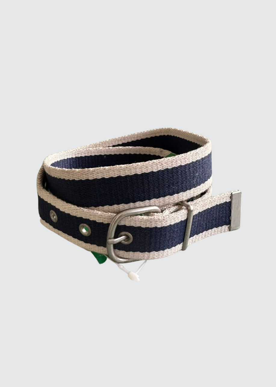 Cincho Rayas Azul S (6 a 7 años)