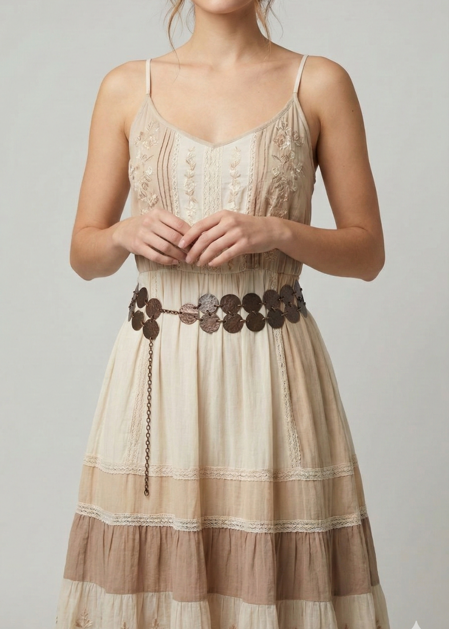 Cinturón de Discos Bronce